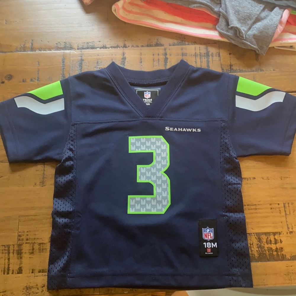 Seattle Seahawks #3 Wilson jersey - 18 months